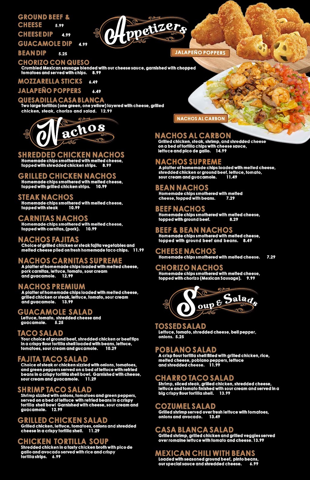 Casa Blanca Mexican Restaurant | restaurant | 2069 Lascassas Pike, Murfreesboro, TN 37130, USA | 6152673870 OR +1 615-267-3870