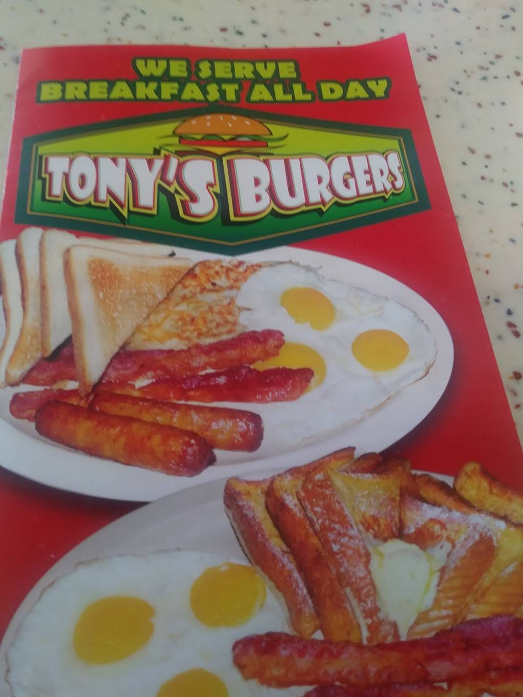 Tonys Burgers | restaurant | 107 E little Towne city Avenue, Compton, CA 90220, USA | 3106398667 OR +1 310-639-8667