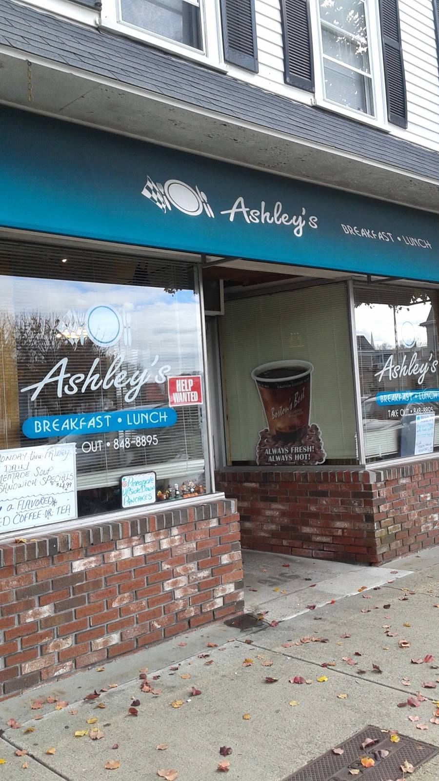 Ashleys Inc | cafe | 916 Washington St, Braintree, MA 02184, USA | 7818488895 OR +1 781-848-8895