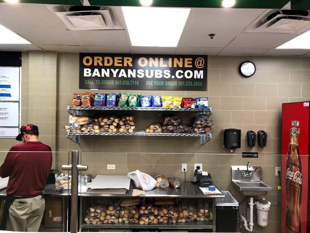 Banyan Subs | restaurant | 2520 PGA Boulevard #24, Palm Beach Gardens, FL 33410, USA | 5618387116 OR +1 561-838-7116
