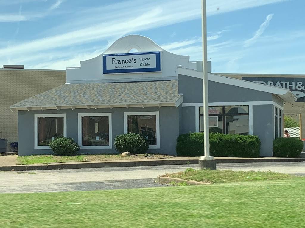 Francos Italian Food | restaurant | 270 N Green River Rd, Evansville, IN 47715, USA | 8124371300 OR +1 812-437-1300