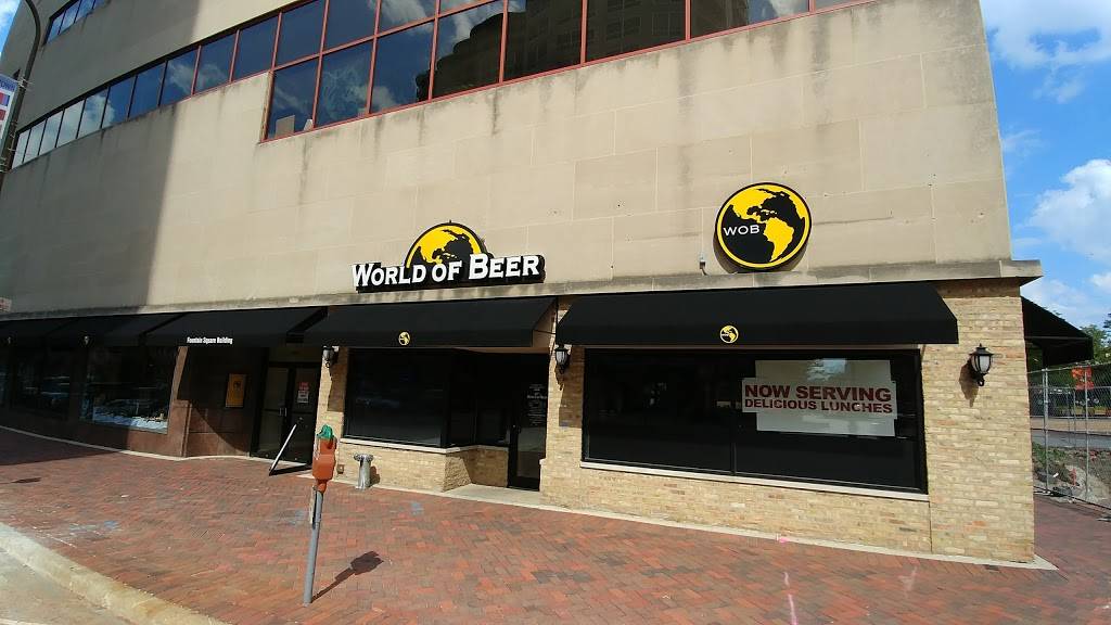 World of Beer | restaurant | 1601 Sherman Ave FL 1, Evanston, IL 60201, USA | 8473283688 OR +1 847-328-3688