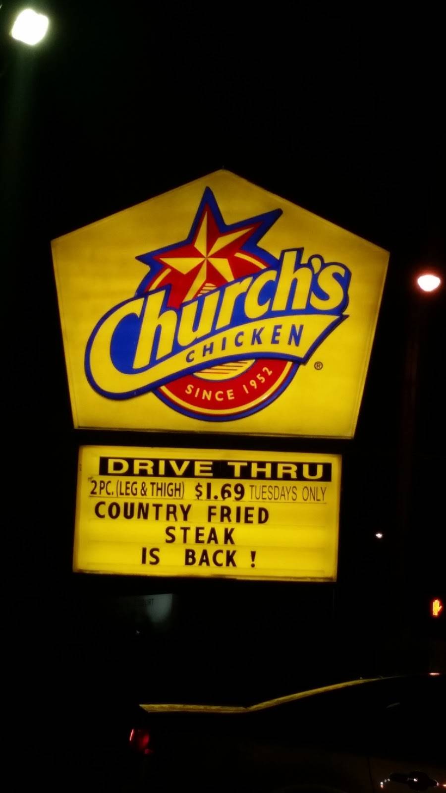 Churchs Chicken | restaurant | 2501 N Keystone Ave, Indianapolis, IN 46218, USA | 3179239987 OR +1 317-923-9987