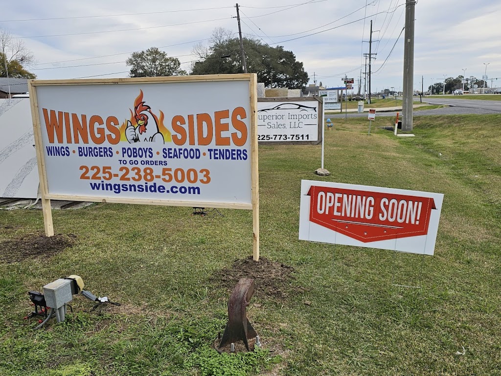 wingsnsides.addis | restaurant | 7743 LA-1 # A, Addis, LA 70710, USA | 2252385003 OR +1 225-238-5003