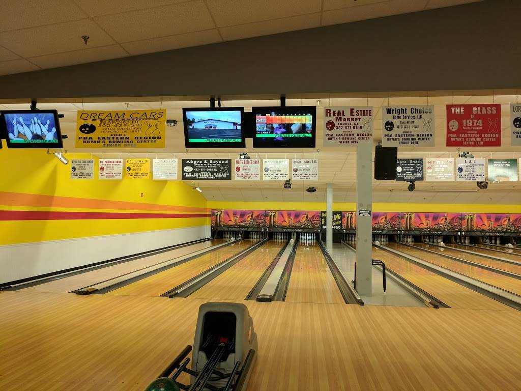 Bryans Bowling Center | restaurant | 1103 S Central Ave, Laurel, DE 19956, USA | 3028757400 OR +1 302-875-7400