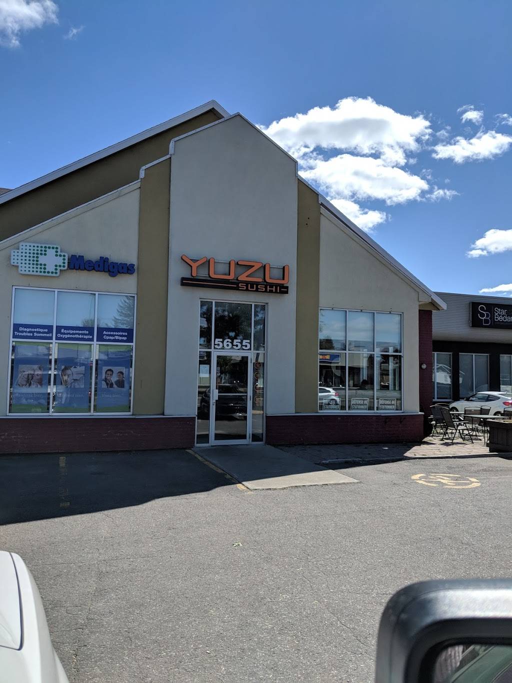 Yuzu sushi | meal takeaway | 5655 Boulevard Jean-XXIII, Trois-Rivières, QC G8Z 4B4, Canada | 8193750880 OR +1 819-375-0880