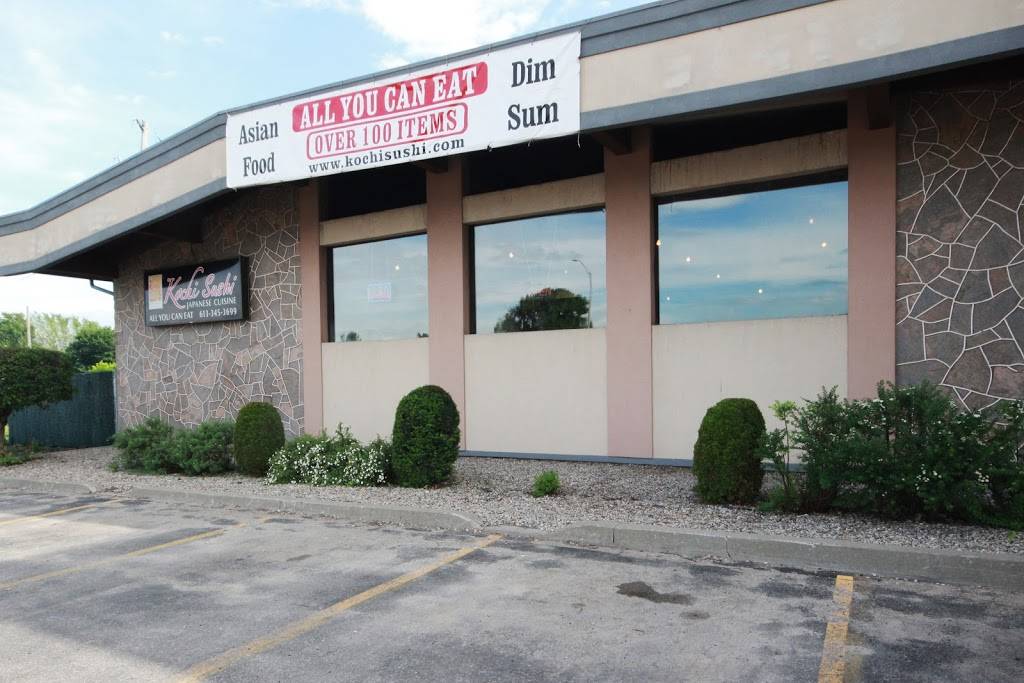 Kochi Sushi Japanese Restaurant | restaurant | 160 Stewart Blvd, Brockville, ON K6V 4W3, Canada | 6133453699 OR +1 613-345-3699