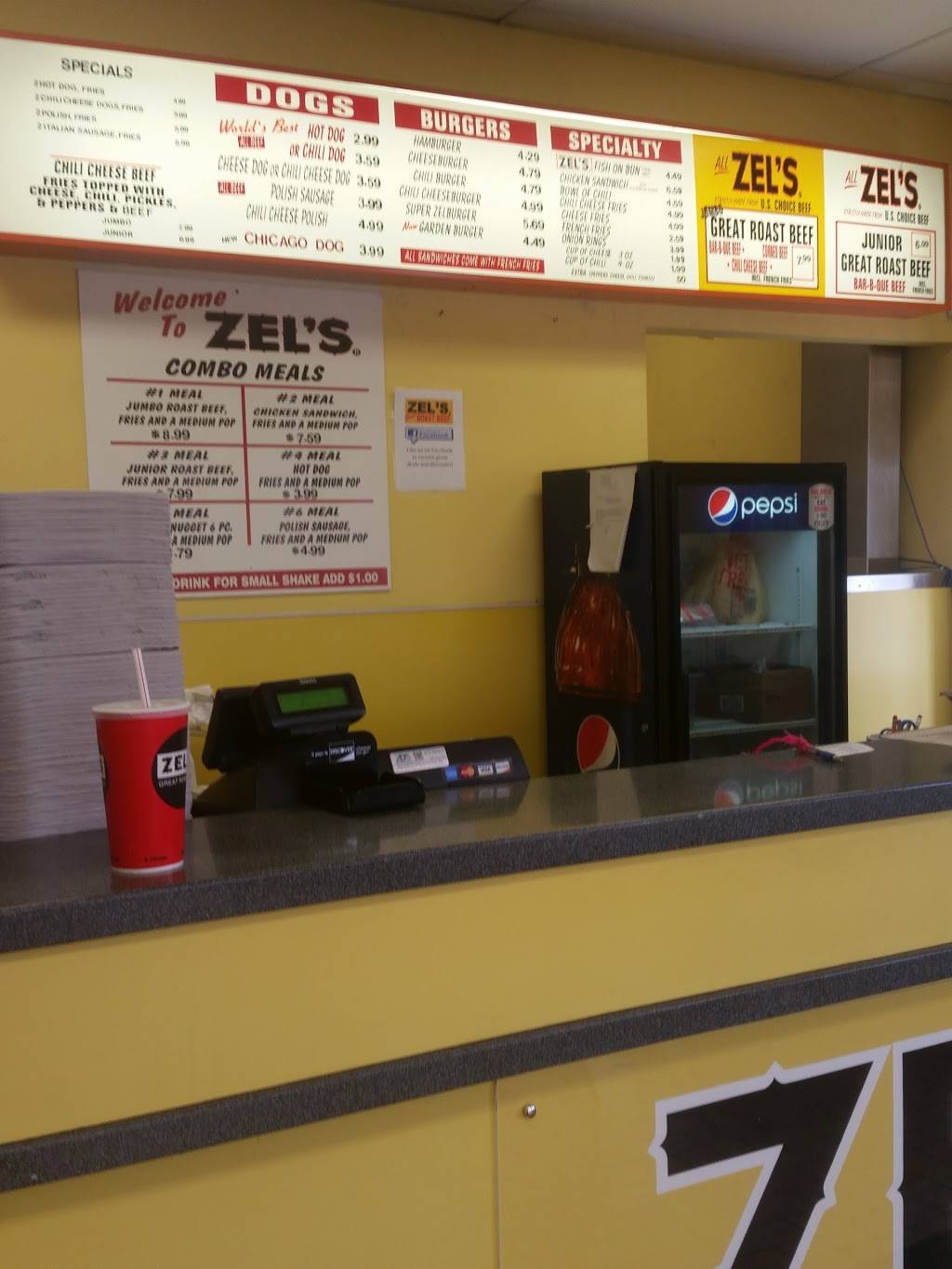 Zels Roast Beef | restaurant | 7889 W Lincoln Hwy, Schererville, IN 46375, USA | 2198641011 OR +1 219-864-1011
