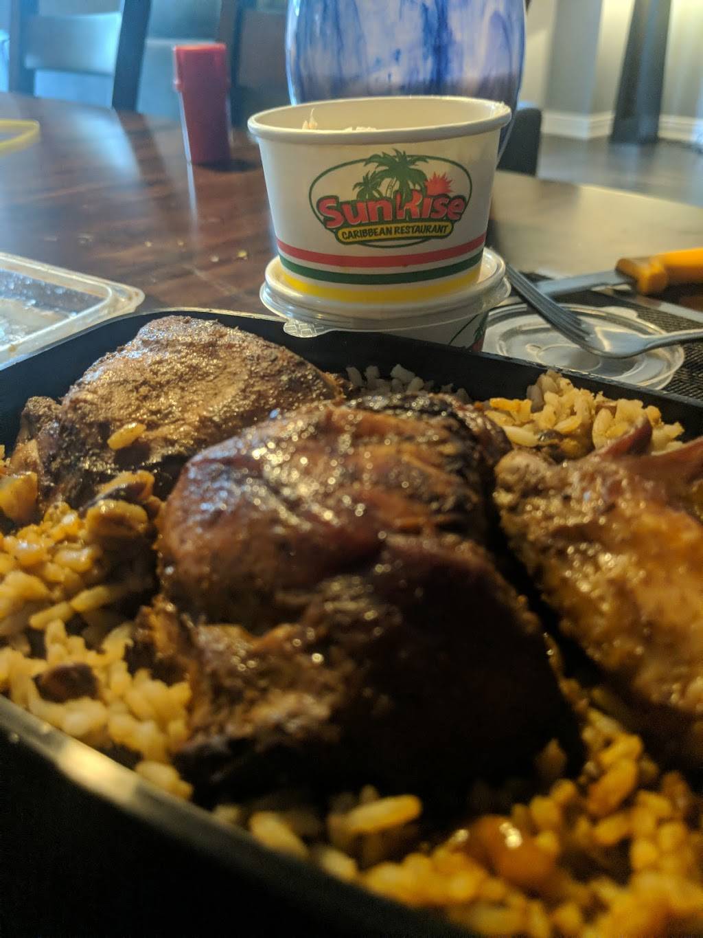 SunRise Caribbean Restaurant | restaurant | 80 Resolution Dr, Brampton, ON L6W 4V2, Canada | 9054573049 OR +1 905-457-3049