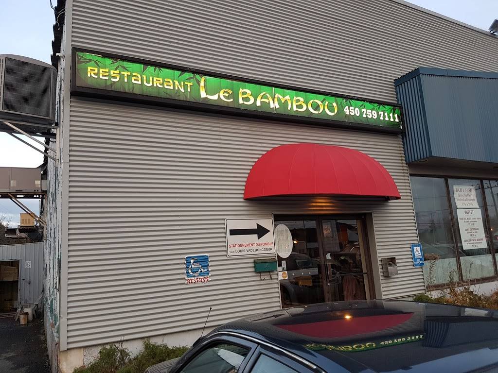 Restaurant Bambou (Le) | restaurant | 700 Rue de la Visitation, Saint-Charles-Borromée, QC J6E 7S3, Canada | 4507597111 OR +1 450-759-7111