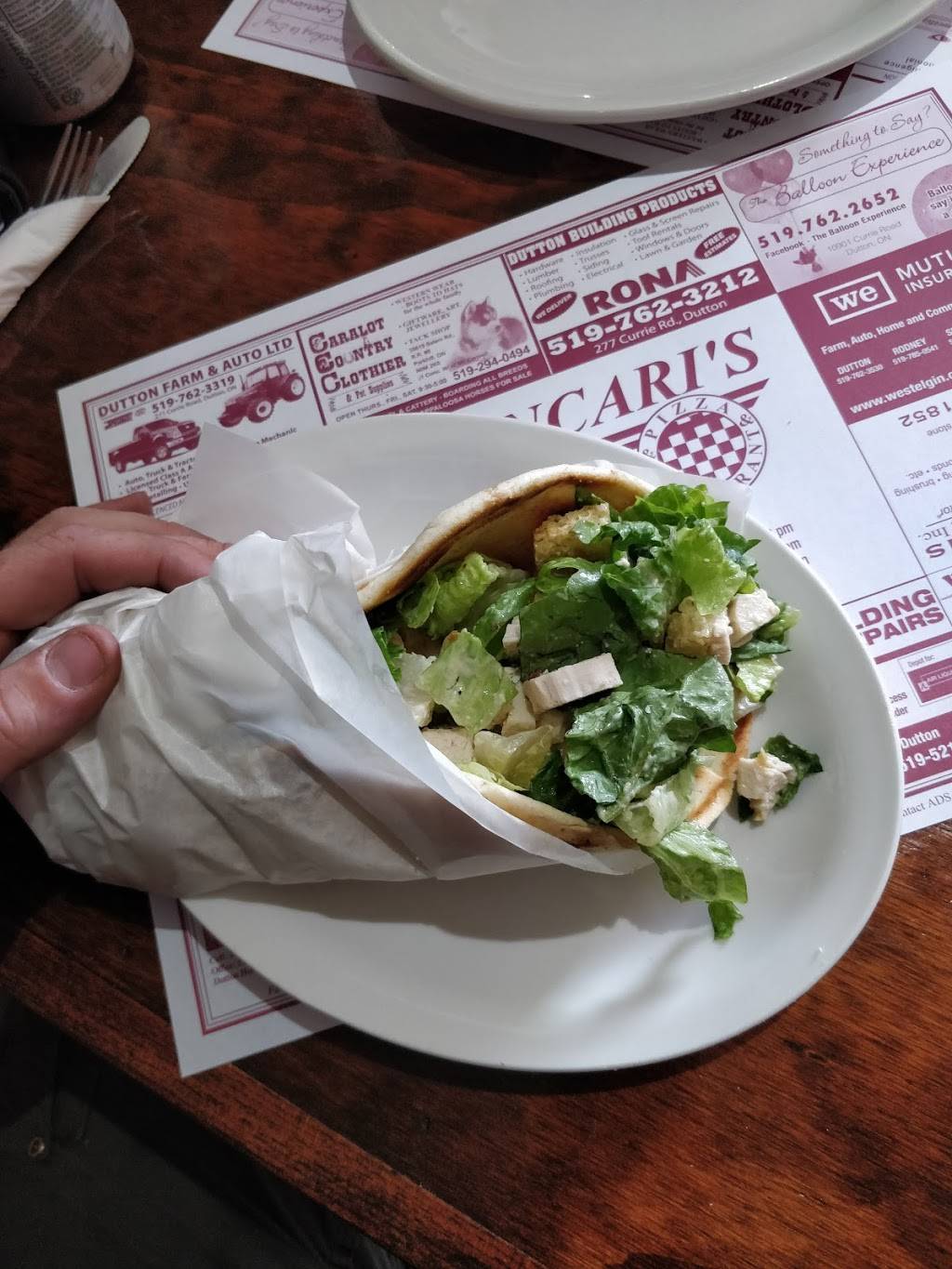 Mancaris Pizza & Restaurant | restaurant | 184 Currie Rd, Dutton, ON N0L 1J0, Canada | 5197622660 OR +1 519-762-2660