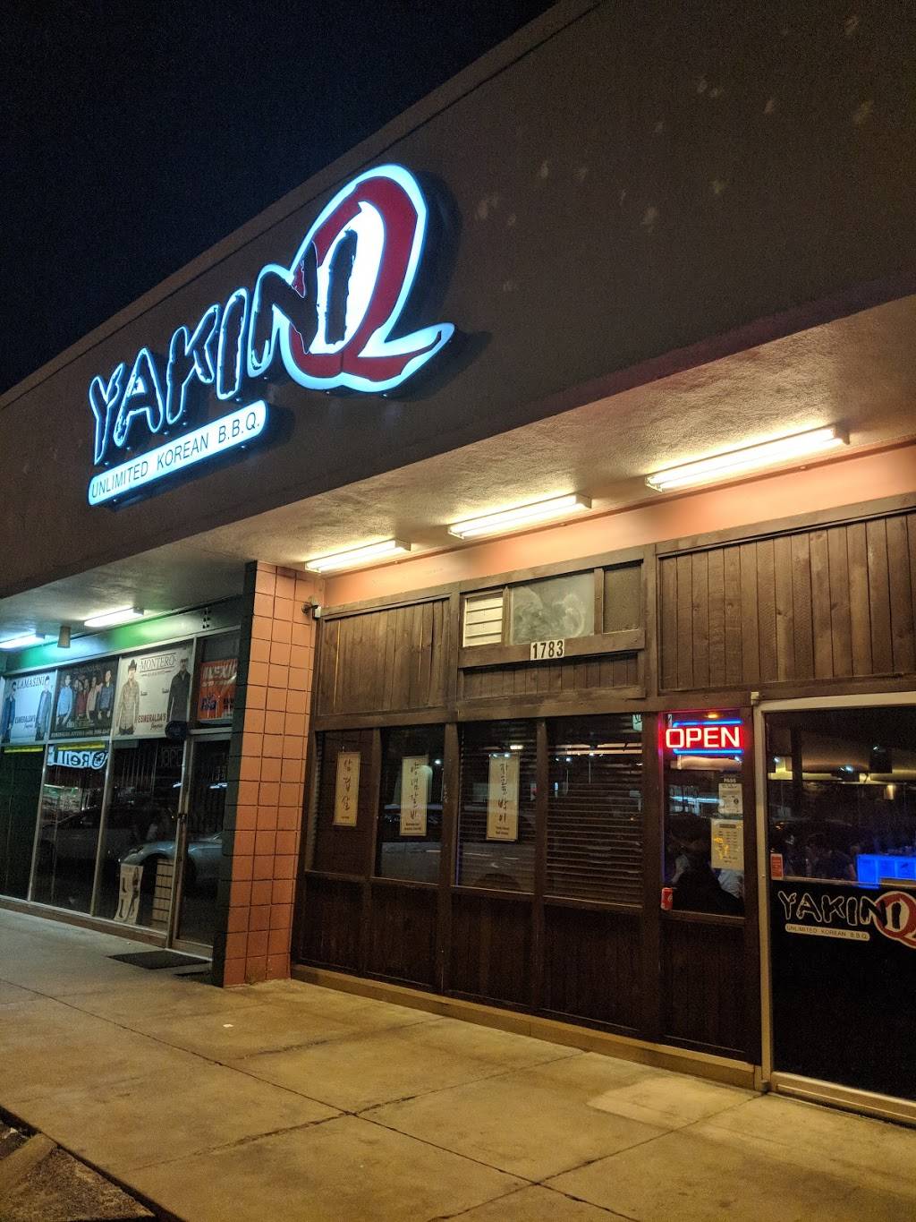 YakiniQ | restaurant | 1783 W San Carlos St, San Jose, CA 95128, USA | 4082932668 OR +1 408-293-2668