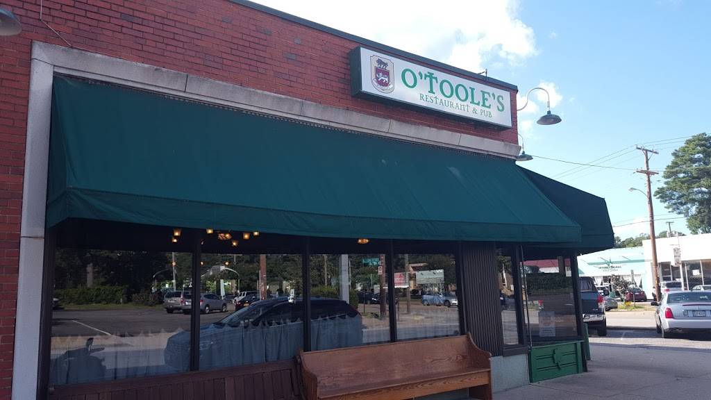 OTooles Restaurant & Pub | restaurant | 4800 Forest Hill Ave, Richmond, VA 23225, USA | 8042331781 OR +1 804-233-1781