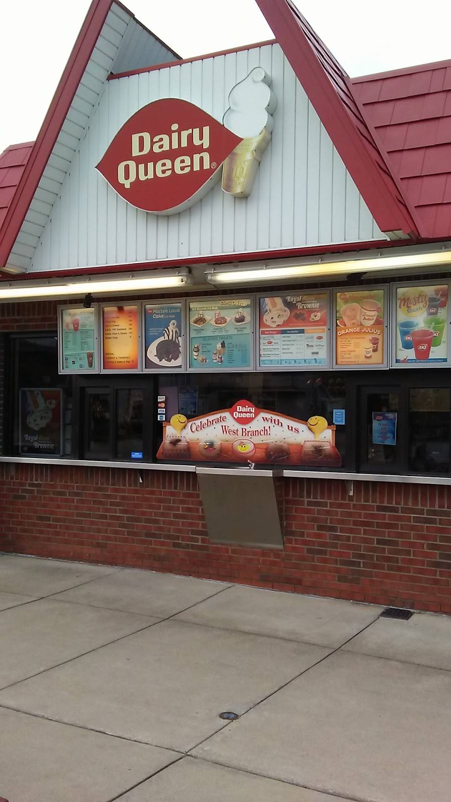 Dairy Queen Store | restaurant | 711 W Houghton Ave, West Branch, MI 48661, USA | 9893455600 OR +1 989-345-5600