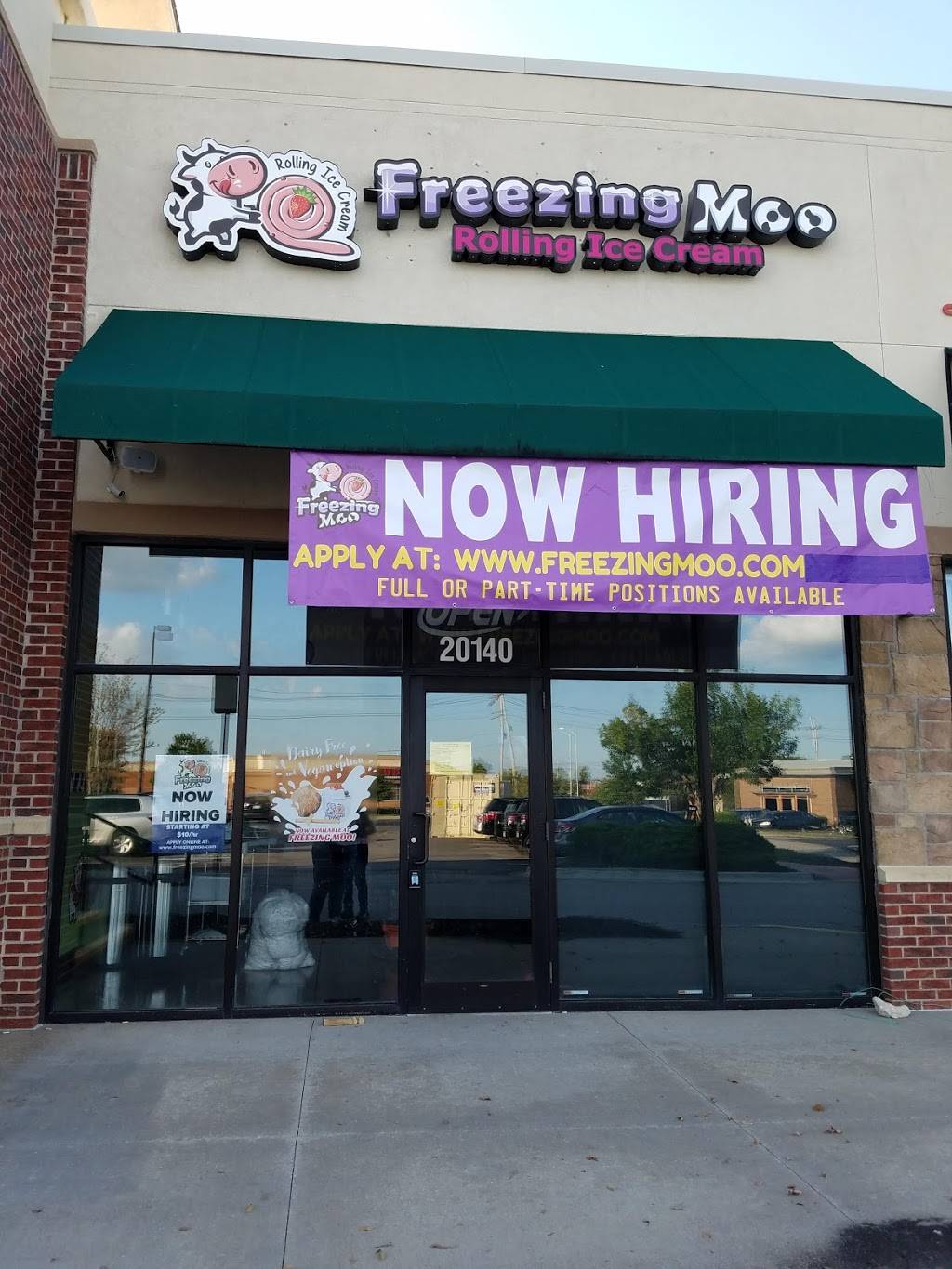 Freezing Moo | restaurant | 20140 W 153rd St, Olathe, KS 66062, USA | 9138153488 OR +1 913-815-3488