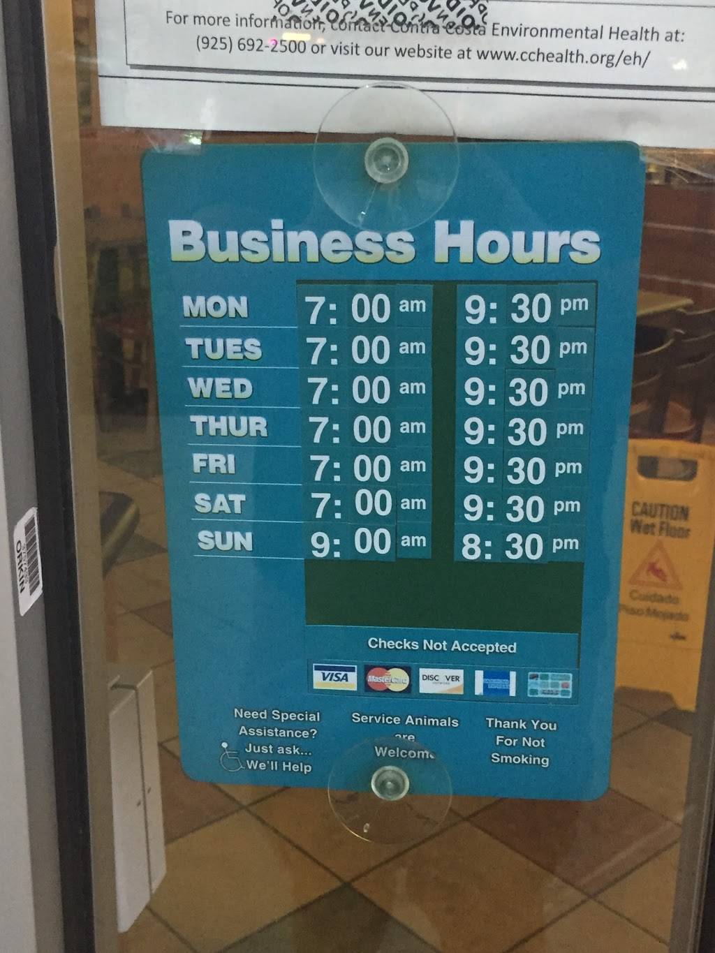 Subway Restaurants | restaurant | 139 Atlantic Ave, Pittsburg, CA 94565, USA | 9254398000 OR +1 925-439-8000