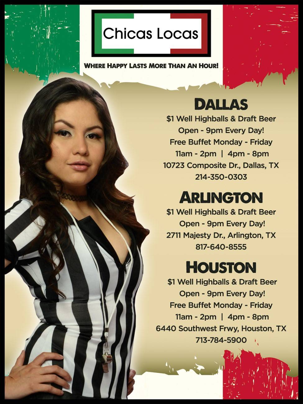 Chicas Locas of Cabaret Royale | night club | 10723 Composite Dr, Dallas, TX 75220, USA | 2143500303 OR +1 214-350-0303