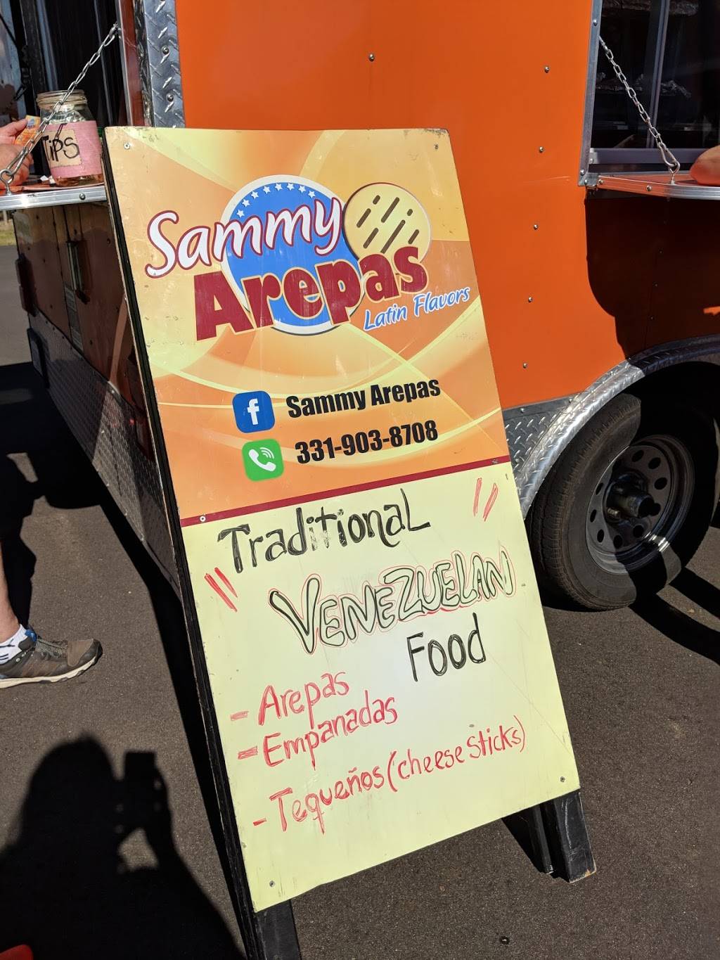 Sammy Arepas | restaurant | 3220 Lakeshore Dr, St Joseph, MI 49085, USA | 3319038708 OR +1 331-903-8708