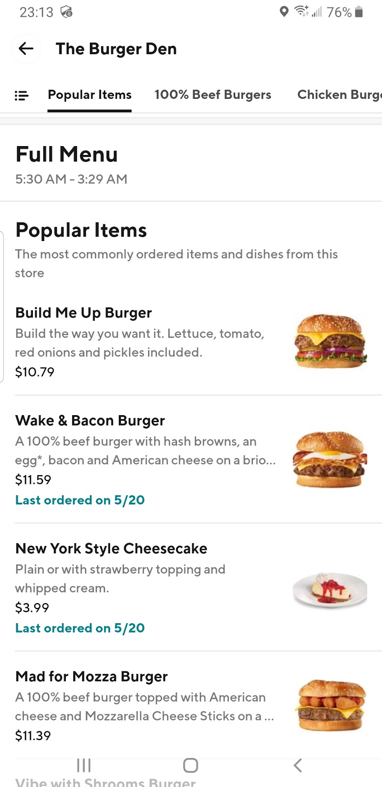 The Burger Den | restaurant | 13874 Beach Blvd, Jacksonville, FL 32224, USA | 9049280169 OR +1 904-928-0169