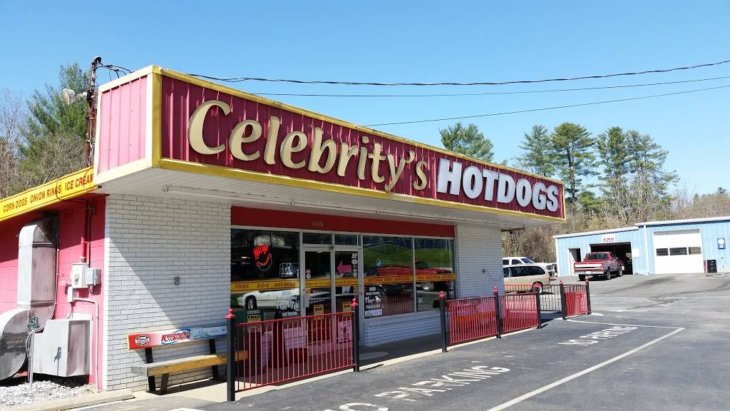 Celebritys Hotdogs | restaurant | 1409 Brevard Rd, Asheville, NC 28806, USA | 8286705954 OR +1 828-670-5954