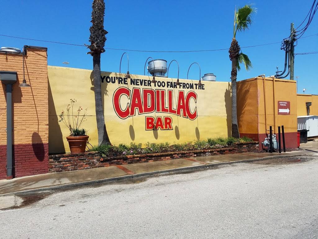 Cadillac Bar | restaurant | 1802 Shepherd Dr, Houston, TX 77007, USA | 7138622020 OR +1 713-862-2020