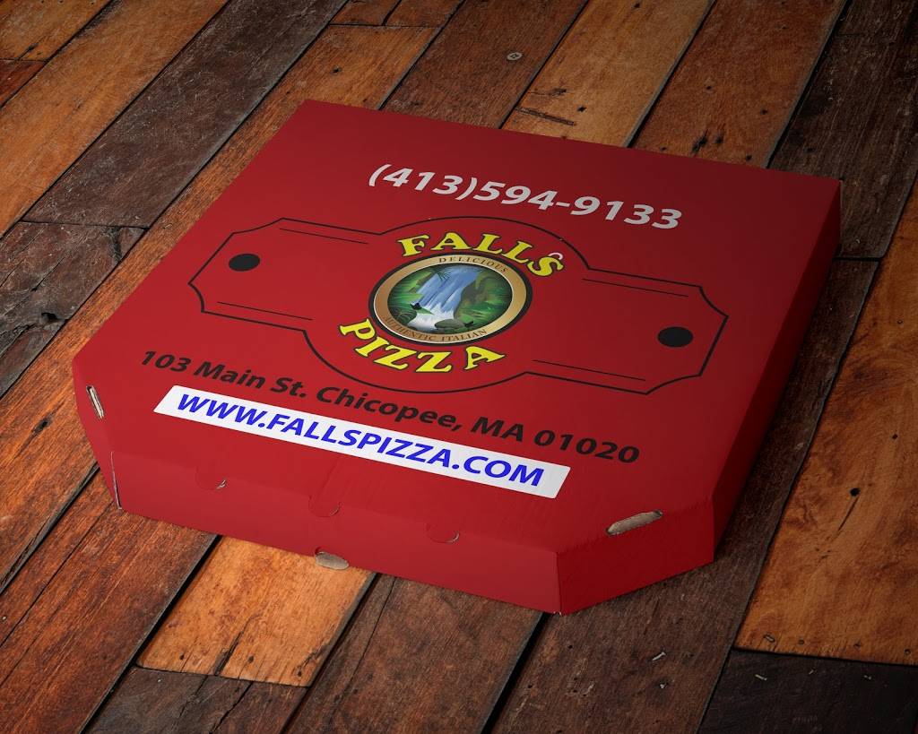 Falls Pizza | restaurant | 103 Main St, Chicopee, MA 01020, USA | 4135949133 OR +1 413-594-9133
