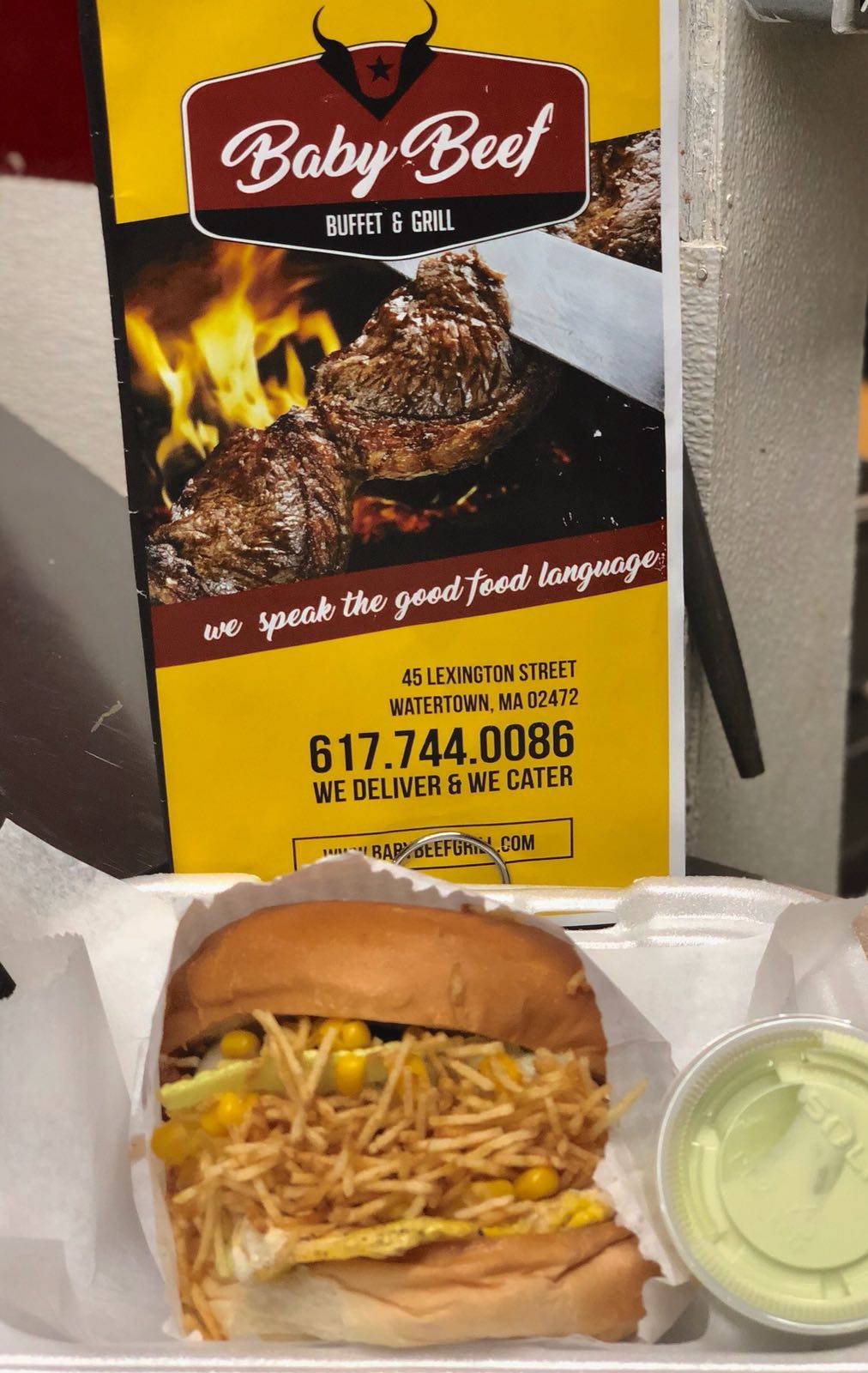 BABY BEEF GRILL | restaurant | 45 Lexington St, Watertown, MA 02472, USA | 6177440086 OR +1 617-744-0086