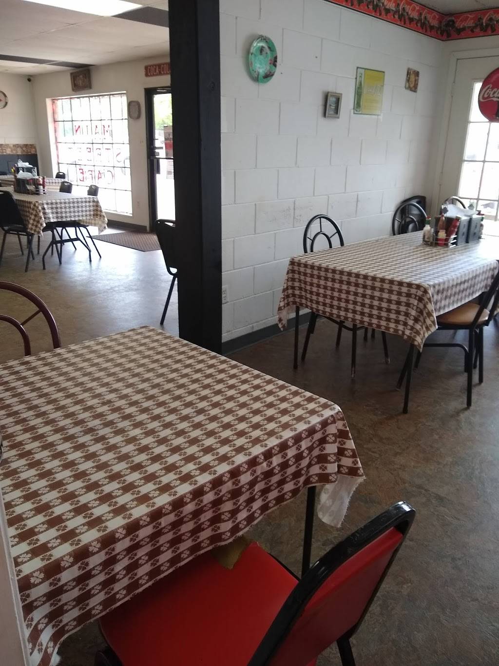 Main Street Cafe | restaurant | 433 W Panola St, Carthage, TX 75633, USA | 9036949955 OR +1 903-694-9955