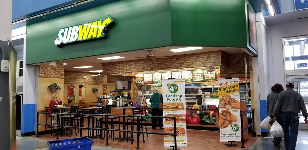 Subway | restaurant | Walmart, 4959 Main St, Spring Hill, TN 37174, USA | 6153022299 OR +1 615-302-2299
