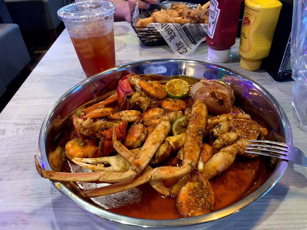 The Juicy Seafood | restaurant | 6780 Veterans Pkwy, Columbus, GA 31909, USA | 7065762599 OR +1 706-576-2599