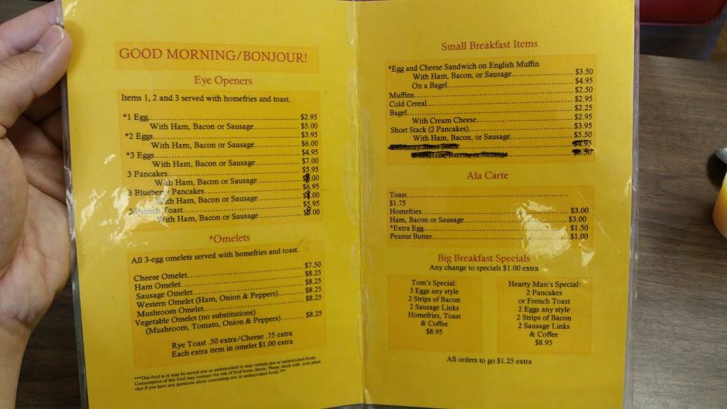 Toms Restaurant | restaurant | 15 E Grand Ave, Old Orchard Beach, ME 04064, USA | 2079344001 OR +1 207-934-4001