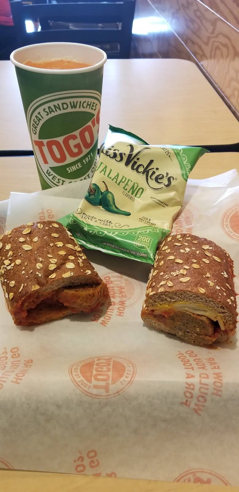 TOGOS Sandwiches | meal takeaway | 5642 E La Palma Ave, Anaheim, CA 92807, USA | 7147798866 OR +1 714-779-8866
