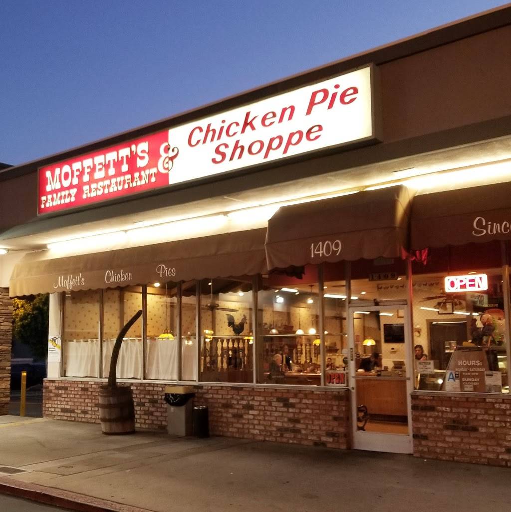 Moffetts Family Restaurant & Chicken Pie Shoppe | restaurant | 1409 S Baldwin Ave, Arcadia, CA 91007, USA | 6264474670 OR +1 626-447-4670