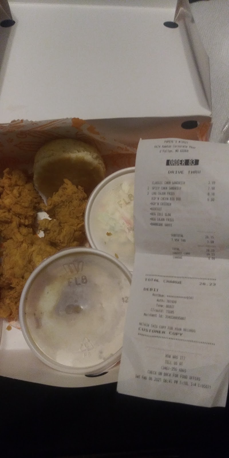 Popeyes Louisiana Kitchen | restaurant | 6674 Keaton Crossing Blvd, OFallon, MO 63368, USA | 3143048131 OR +1 314-304-8131