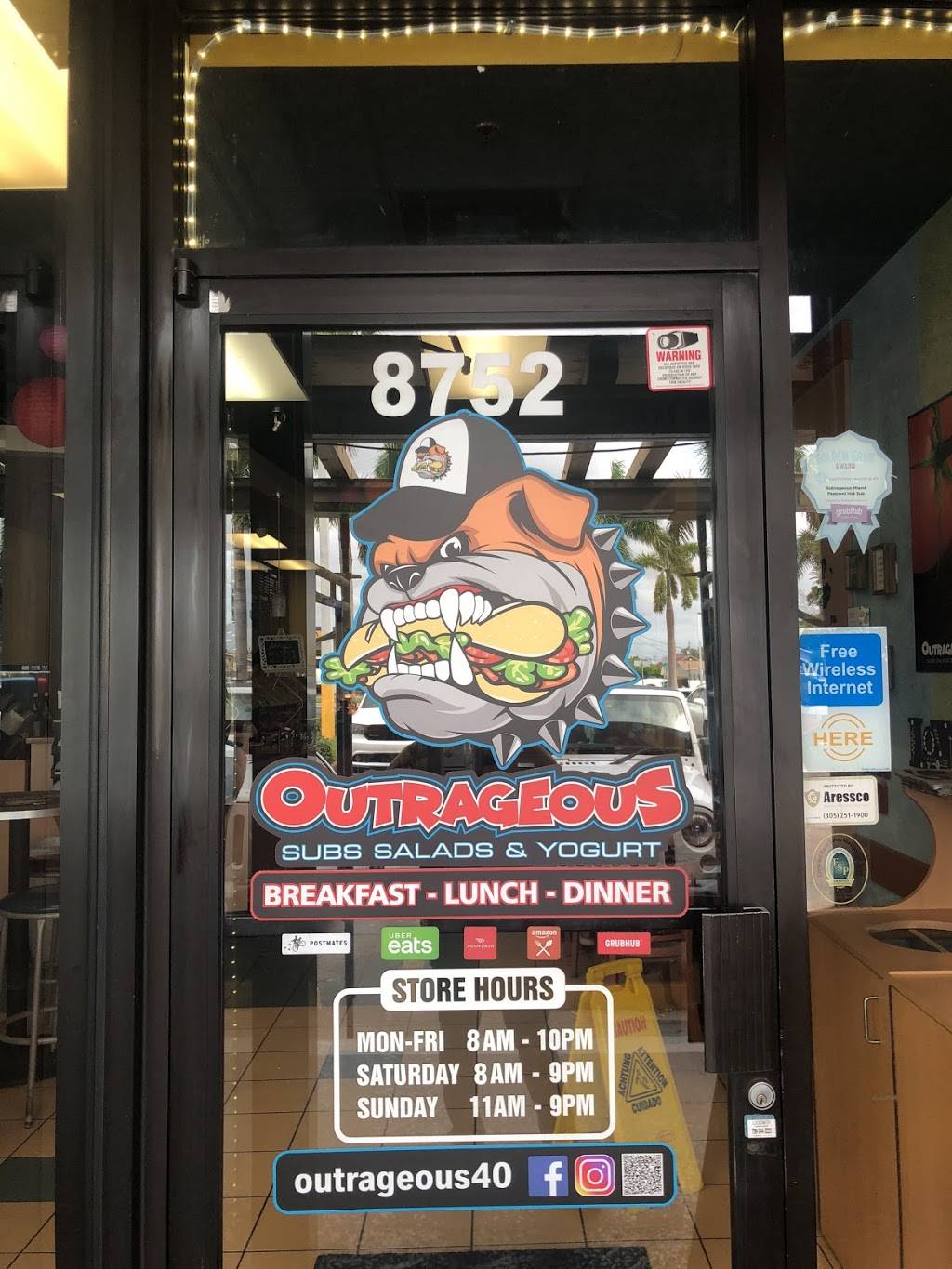 Subrageous | meal takeaway | 8752 SW 40th St, Miami, FL 33165, USA | 3055526533 OR +1 305-552-6533