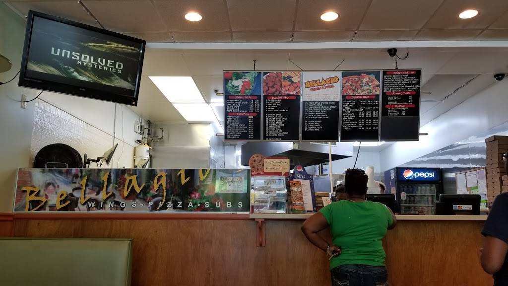 Bellagio Wings & Pizza | restaurant | 10999 Red Run Blvd # 203, Owings Mills, MD 21117, USA | 4109989600 OR +1 410-998-9600