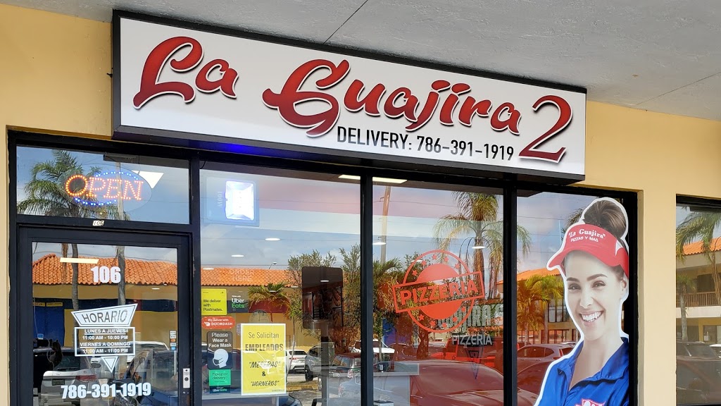 La Guajira Pizzeria Flagler | restaurant | 8410 W Flagler St Suit #106, Miami, FL 33144, USA | 7863911919 OR +1 786-391-1919