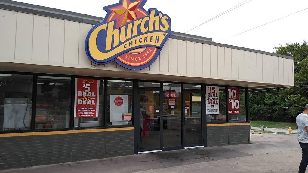 Churchs Chicken | restaurant | 2555 E Pine St, Tulsa, OK 74110, USA | 9185845015 OR +1 918-584-5015