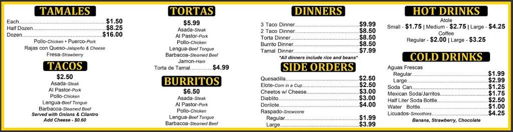 Tamaleria Oaxaca | restaurant | 3319 W Lake St, Melrose Park, IL 60160, USA | 7083566528 OR +1 708-356-6528