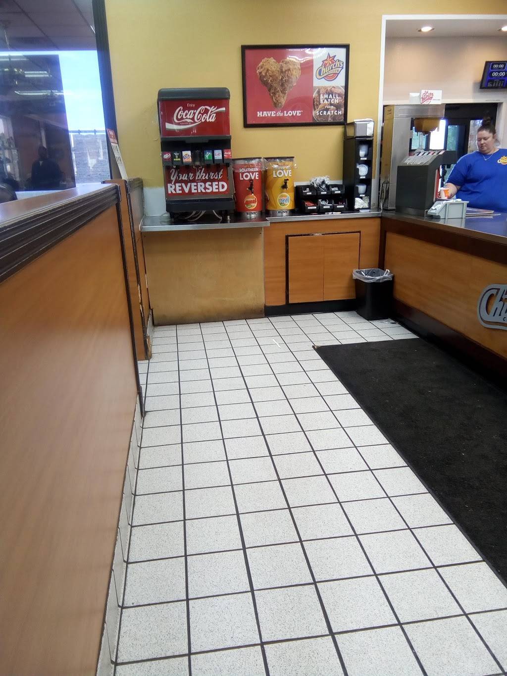 Churchs Chicken | restaurant | 1039 US Hwy 59 North, Carthage, TX 75633, USA | 9036939312 OR +1 903-693-9312