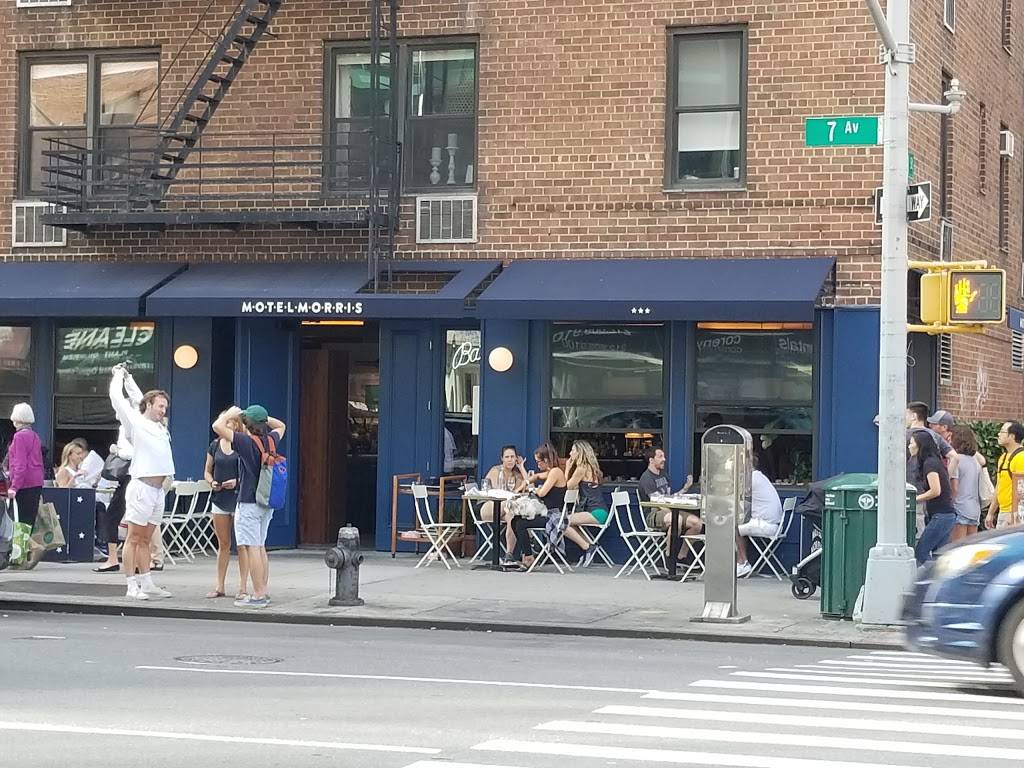 Motel Morris | restaurant | 132 7th Ave, New York, NY 10011, USA | 6468804810 OR +1 646-880-4810