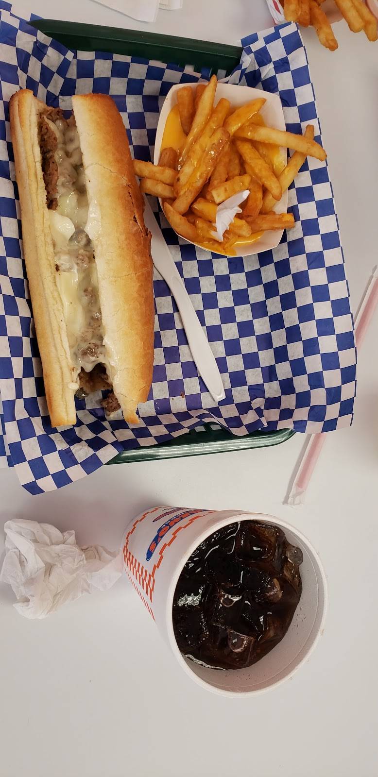 Pappa Genos Steak & Cheese | restaurant | 9930 Katy Fwy, Houston, TX 77055, USA | 2815011617 OR +1 281-501-1617