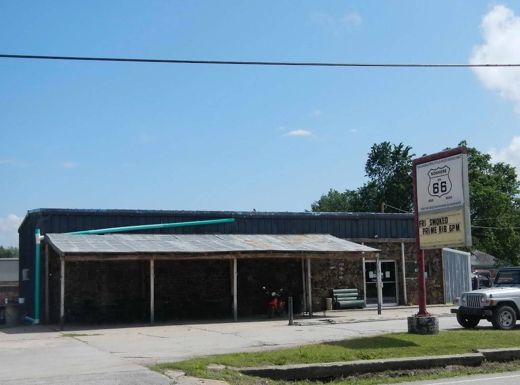 Nowhere on Route 66 | restaurant | 300 S 1st St, Afton, OK 74331, USA | 9189194111 OR +1 918-919-4111
