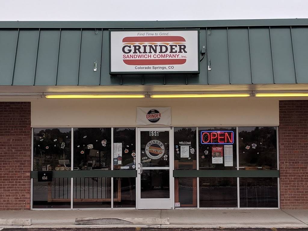 Grinder Sandwich Co. | restaurant | 656 Peterson Rd, Colorado Springs, CO 80915, USA | 7193587730 OR +1 719-358-7730