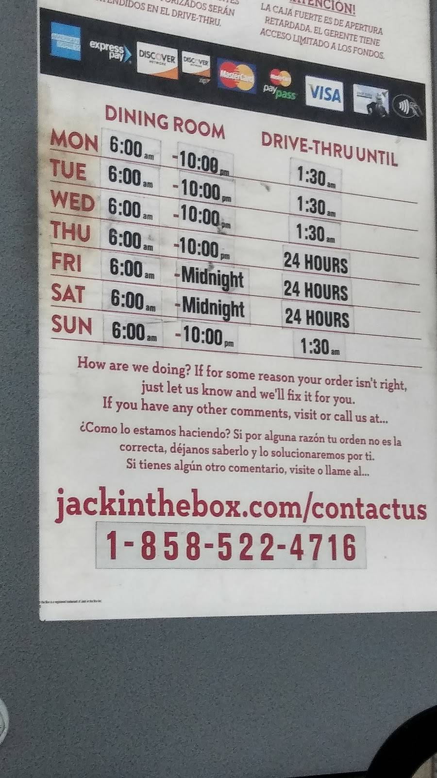 Jack in the Box | restaurant | 335 S Garland Ave, Garland, TX 75040, USA | 9722767643 OR +1 972-276-7643