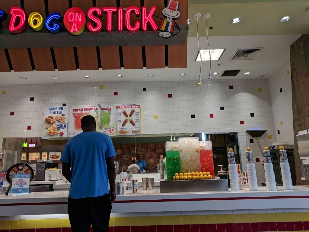 Hot Dog on a Stick | restaurant | 12434 S Mainstreet, Rancho Cucamonga, CA 91739, USA | 9098991446 OR +1 909-899-1446