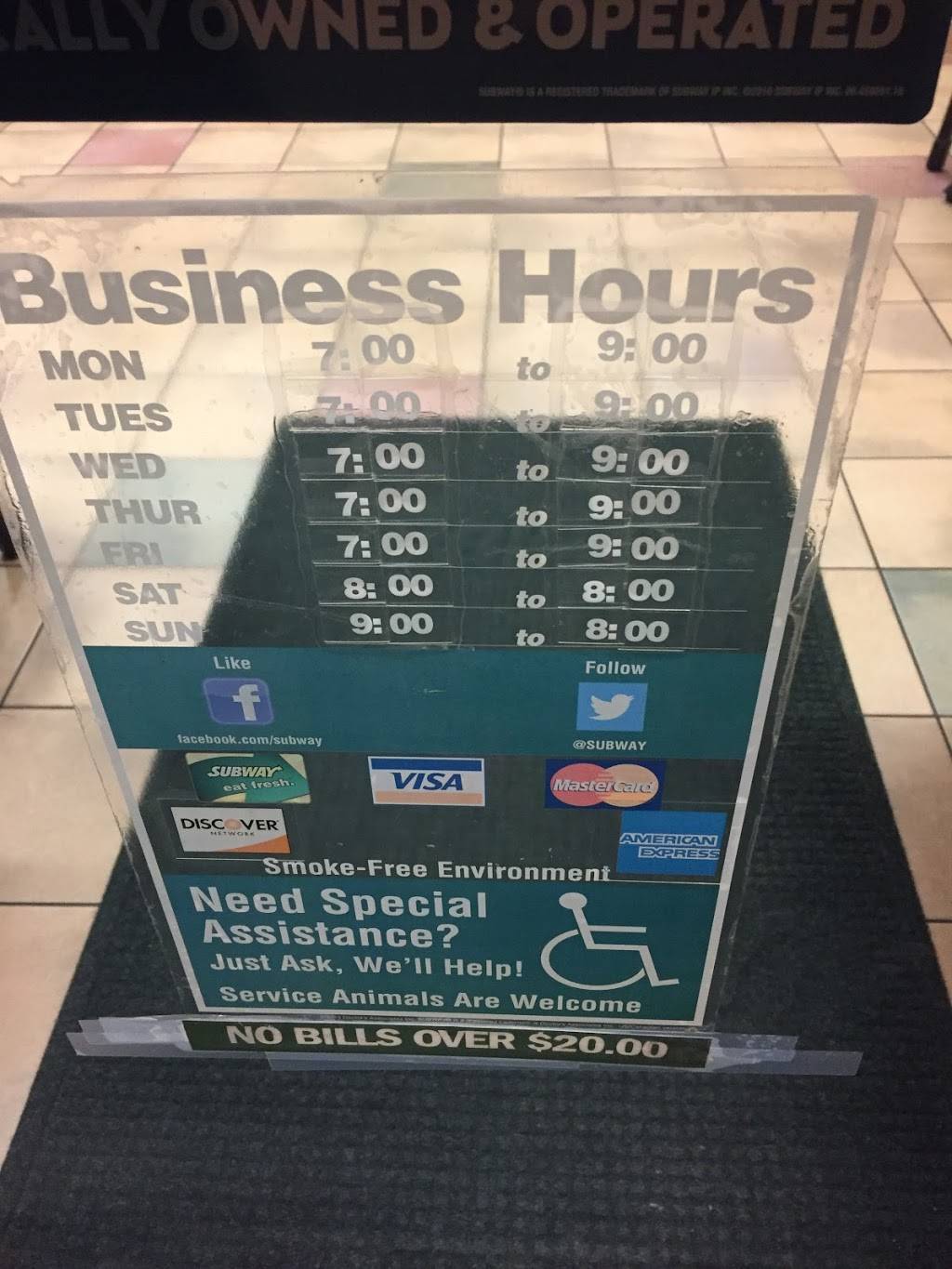 Subway | meal takeaway | 8903 Maurice Ave, Maurice, LA 70555, USA | 3378934324 OR +1 337-893-4324