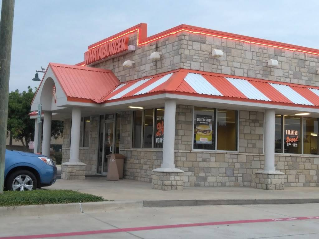Whataburger | restaurant | 4500 Bass Pro Dr, Garland, TX 75043, USA | 9722036115 OR +1 972-203-6115