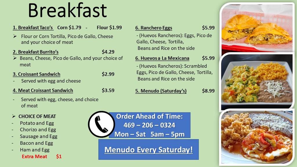 Mi Casita Taqueria | restaurant | 699 W Renner Rd, Richardson, TX 75080, USA | 4692060324 OR +1 469-206-0324