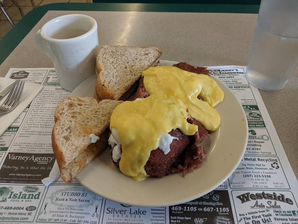 Island Rise and Shine Restaurant | restaurant | 1 Maple St, Verona Island, ME 04416, USA | 2074691110 OR +1 207-469-1110